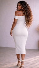 Load image into Gallery viewer, White Off Shoulder Dress