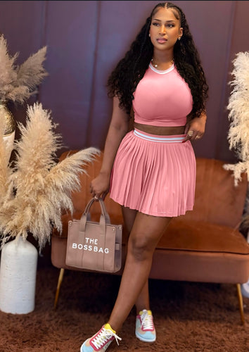 Pink Skort Set