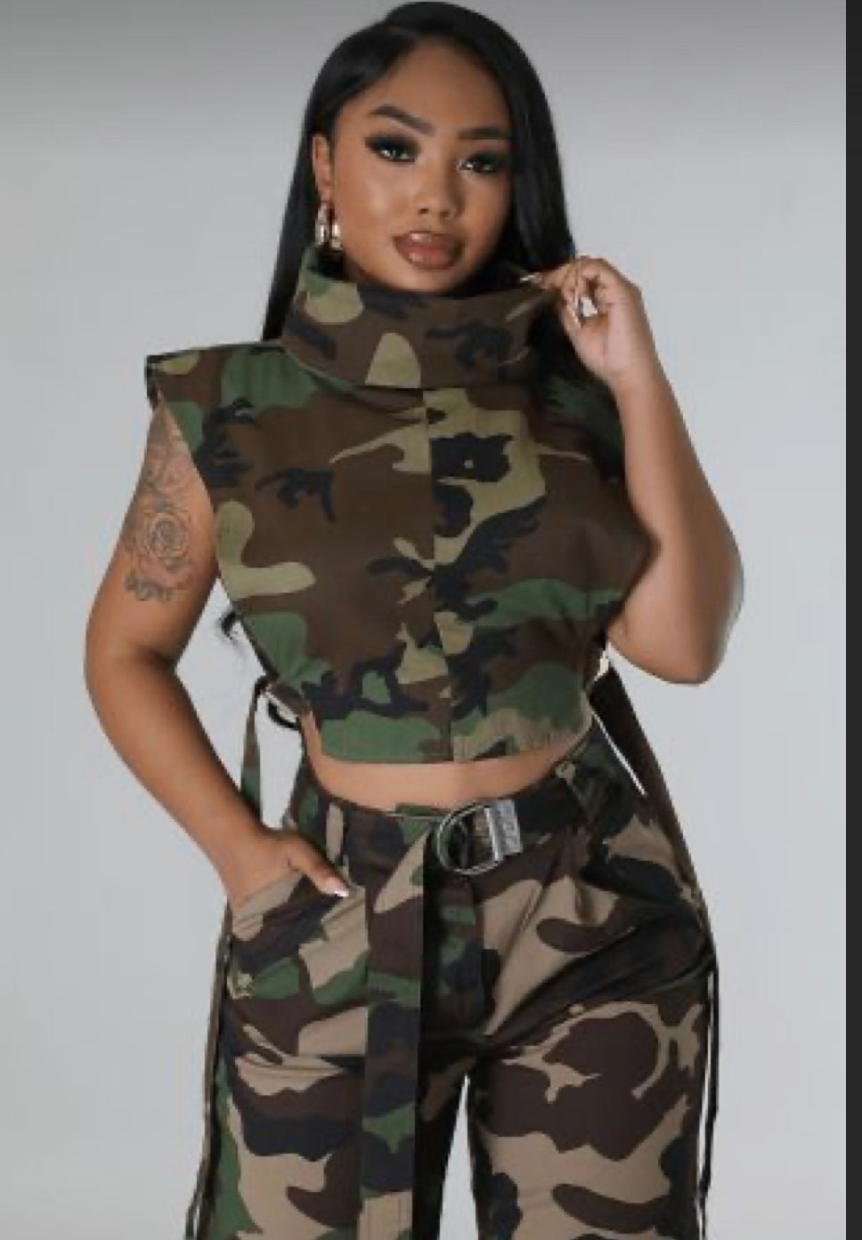 Camo Top