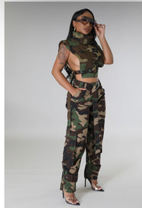 Camo Top