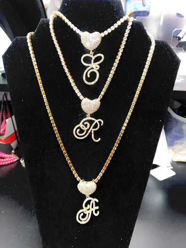 Gold Initial Necklace