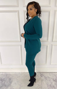 Teal Business Suit